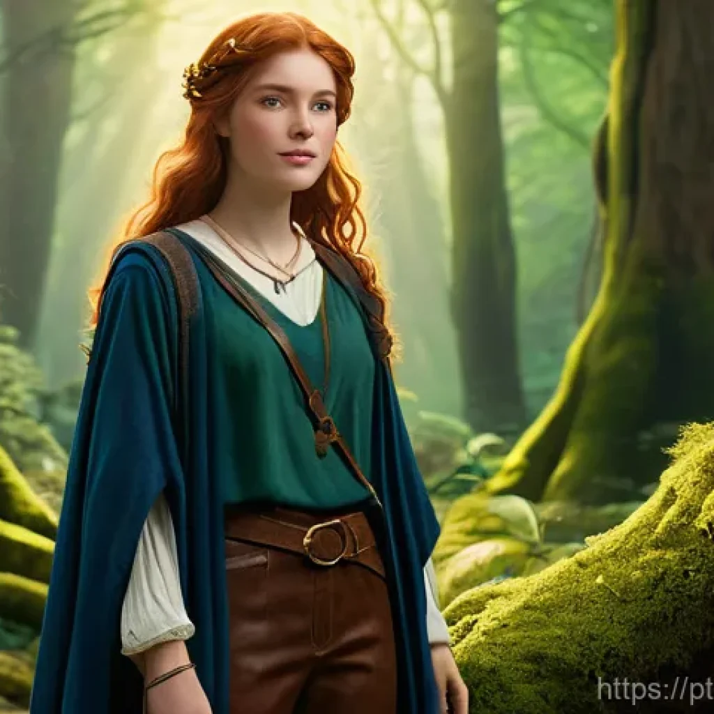 슬로베니아 정치 지도자 과거와 현재 - **Prompt 1:** A young female wizard, around 20 years old, with flowing auburn hair and bright green ...