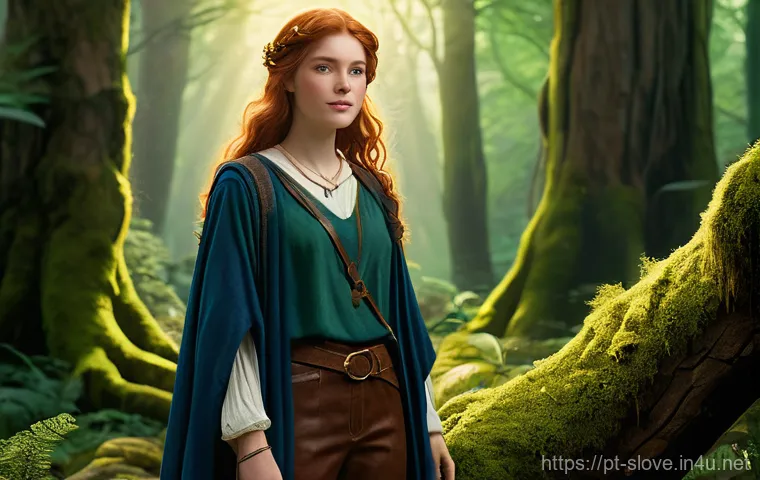 슬로베니아 정치 지도자 과거와 현재 - **Prompt 1:** A young female wizard, around 20 years old, with flowing auburn hair and bright green ...